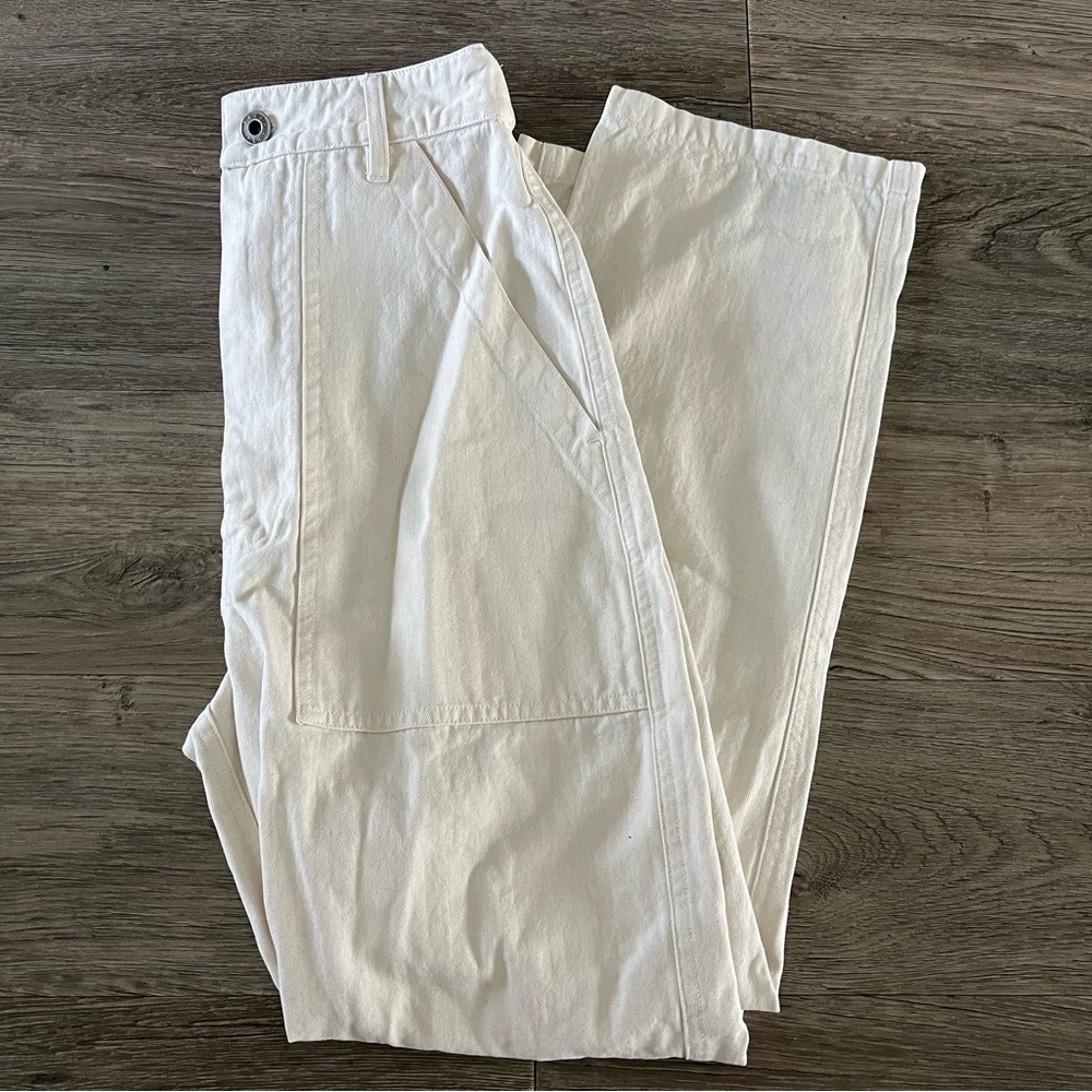 Women’s Straight Leg White Pants